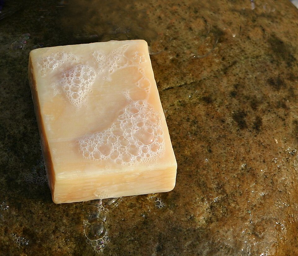 Handmade soap — fat and alkali, and the largest single reduction in disease anyone has ever achieved.