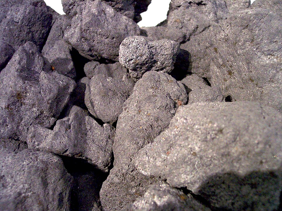 Coke. Coal with the volatiles driven off, and the fuel that made cheap iron possible.