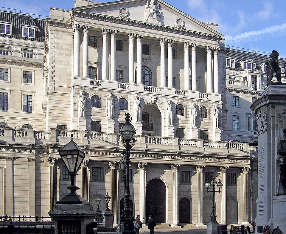 The Bank of England. Credit lets a project be paid for before it earns anything.