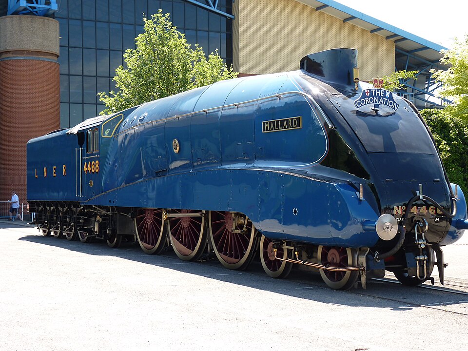 Mallard. Bulk transport overland at a cost that reshapes where things are made.