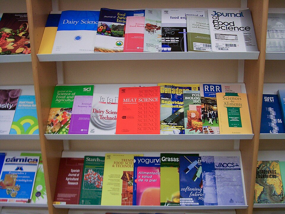 Journals on the shelf. Priority by publication is what makes discovery cumulative.
